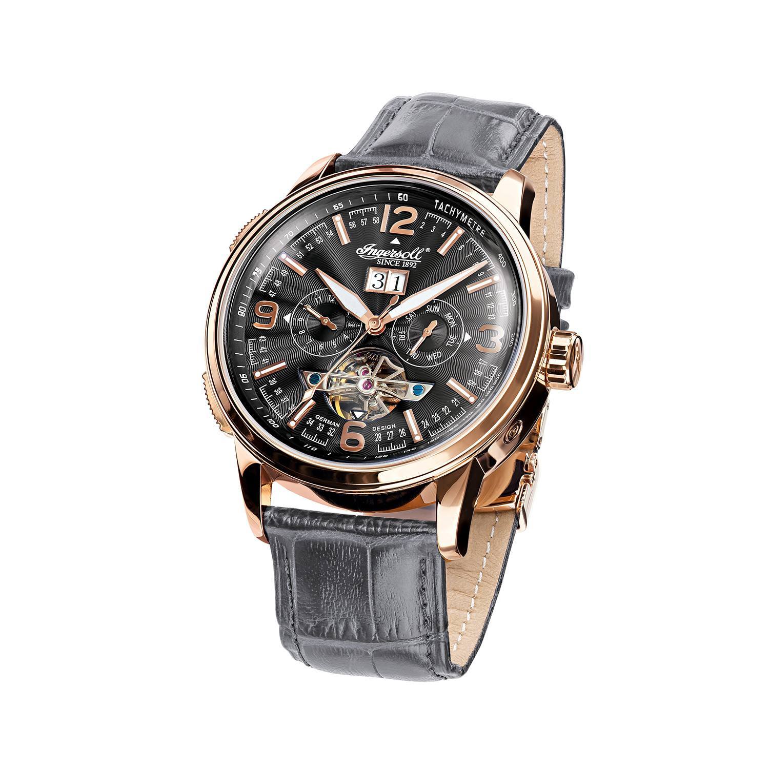 Timeless Elegance: Magnum Steel Automatic Watch